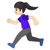 person running